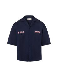 Another Cotton Lab casualowa koszula lniana - Rave Linen Bowling Mężczyźni Comfort Fit len (100%) niebieski, XL. Niebieskie koszule męskie Another Cotton Lab, m, bez wzorów, ze lnu, retro, bez kołnierzyka, bez ramiączek. Za 349.95 zł.
