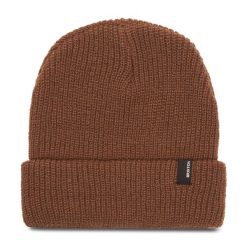 Czapka Brixton. Brązowe czapki i kapelusze męskie Brixton, na zimę, bez wzorów. Za 99.99 zł.
