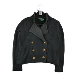 Second life - Kurtka damska w kolorze czarnym - Jak nowy. Czarne kurtki damskie Ralph Lauren, bez wzorów, bez kaptura. Za 152.24 zł.