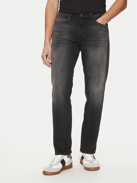 BOSS Jeansy Re Maine 50534691 Czarny Regular Fit. Czarne jeansy męskie Boss. Za 379.99 zł.