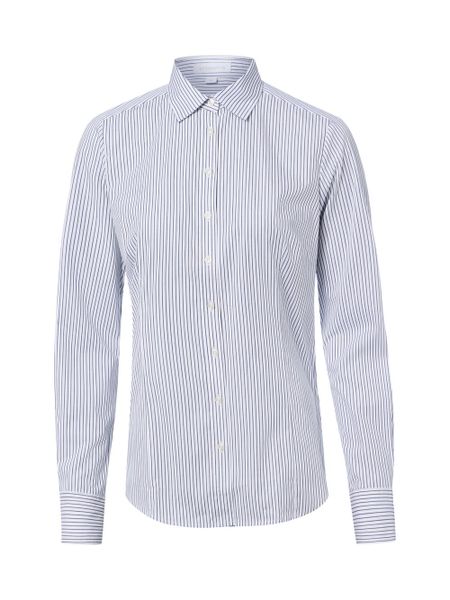 Brookshire Bluzka Kobiety Bawełna niebieski, 42. Niebieskie bluzki damskie brookshire, bez wzorów, z bawełny, eleganckie, bez kołnierzyka, bez ramiączek. Za 149.95 zł.
