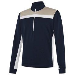 Bluza z zamkiem 1/2 Galvin Green Dean. Niebieskie bluzy męskie GALVIN GREEN, bez wzorów, sportowe, bez kaptura. Za 723.00 zł.