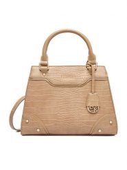 Lasocki Torebka CEO-LSK-M-005-09 Beżowy. Brązowe torebki do ręki damskie Lasocki, bez wzorów, z materiału, bez dodatków. Za 179.99 zł.