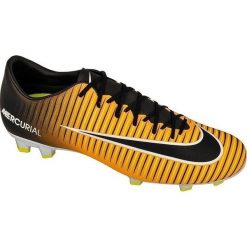 Buty NIKE Mercurial Victory VI FG (rozmiar 45) Pomarańczowo-czarny. Brązowe buty sportowe męskie Nike, z syntetyku. Za 243.99 zł.