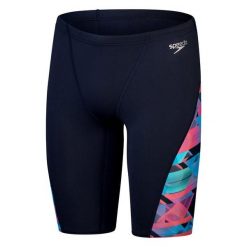 Męskie Szorty Jammer Z Nadrukiem Na Całej Powierzchni I Krojem V. Czarne krótkie spodenki sportowe męskie Speedo, m, bez wzorów. Za 215.99 zł.