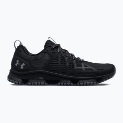 Buty damskie Under Armour MG Strikefast. Czarne obuwie sportowe damskie Under Armour, bez wzorów, trekkingowe. Za 309.99 zł.