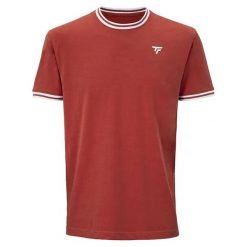 T-shirt Tecnifibre Team Stretch. Brązowe t-shirty męskie TECNIFIBRE, bez wzorów, sportowe, bez kołnierzyka. Za 216.00 zł.