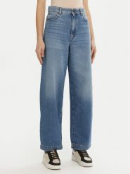 Weekend Max Mara Jeansy Brava 2515181081 Niebieski Relaxed Fit. Niebieskie jeansy damskie Weekend Max Mara. Za 439.99 zł.