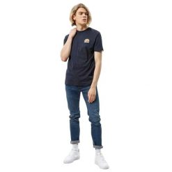 T-shirt Męski Z Bawełny Canaletto. Niebieskie t-shirty męskie Ellesse, m, bez wzorów, z bawełny, klasyczne, bez kołnierzyka. Za 118.99 zł.