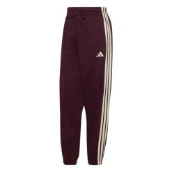 Spodnie Adidas Sport W 3S Fl C Pt Damskie. Fioletowe spodnie sportowe damskie Adidas, s, bez wzorów, z dzianiny, do biegania. Za 295.99 zł.