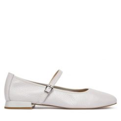 Baleriny Caprice. Szare baleriny damskie Caprice, bez wzorów, bez obcasa. Za 409.99 zł.