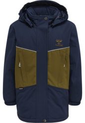 Kurtka chłopięca Hummel hmlCONRAD. Niebieskie kurtki i płaszcze dla chłopców Hummel, na jesień, bez wzorów, z materiału, eleganckie, bez kaptura. Za 363.00 zł.