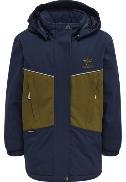 Kurtka chłopięca Hummel hmlCONRAD. Niebieskie kurtki i płaszcze dla chłopców Hummel, na jesień, bez wzorów, z materiału, eleganckie, bez kaptura. Za 363.00 zł.