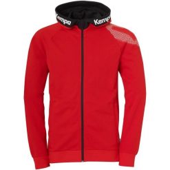 Bluza z kapturem Kempa Core 26. Czerwone bluzy męskie Kempa, xl, bez wzorów, z materiału, z kapturem. Za 249.00 zł.