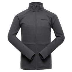 Bluza męska sportowa szybkoschnąca Alpine Pro Dozer 2. Szare bluzy sportowe męskie Alpine Pro, m, bez wzorów, bez kaptura, na fitness i siłownię. W wyprzedaży za 349.00 zł.