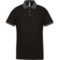 Koszulka polo z piki Proact Performance. Czarne koszulki polo męskie PROACTION, xl, bez wzorów, z dzianiny, bez kołnierzyka, bez ramiączek. Za 123.50 zł.
