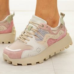 Różowe skórzane półbuty damskie Filippo Dp7560/26. Czerwone obuwie sportowe damskie Filippo, na lato, bez wzorów, z dresówki, eleganckie, z okrągłym noskiem, bez obcasa, na platformie, bez zapięcia. W wyprzedaży za 236.72 zł.