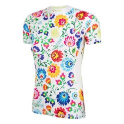 Koszulka sportowa damska Rashguard MMA EXTREME HOBBY FOLK 2. Białe koszulki sportowe damskie EXTREME HOBBY, xl, bez wzorów, z bawełny, bez kołnierzyka, bez ramiączek, do biegania. Za 199.00 zł.