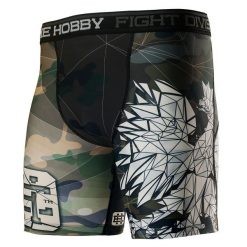 Spodenki Vale Tudo do MMA męskie EXTREME HOBBY POLSKA CAMO. Brązowe krótkie spodenki sportowe męskie EXTREME HOBBY, l, bez wzorów, z elastanu. Za 179.00 zł.