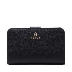 Portfel Furla. Czarne portfele damskie Furla, bez wzorów. Za 749.99 zł.