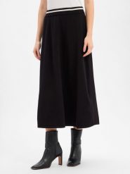More & More spódnica z dzianiny Kobiety wiskoza czarny, 34. Czarne spódnice damskie More & More, na zimę, bez wzorów, z dzianiny. Za 229.95 zł.