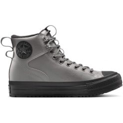 Buty sportowe męskie Converse Chuck Taylor All Star Water Repellent Hiker Boot. Szare buty sportowe męskie Converse, z syntetyku, bez zapięcia, na fitness i siłownię. Za 690.00 zł.