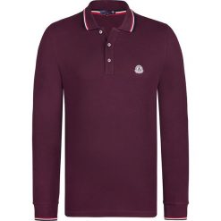 Koszulka polo w kolorze bordowym. Czerwone koszulki polo męskie marki Giorgio di Mare, bez wzorów, z bawełny, bez ramiączek. W wyprzedaży za 98.95 zł.