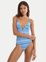 Triumph Strój kąpielowy Mix & Match Summer OP 10226506 Niebieski. Niebieskie kostiumy jednoczęściowe damskie Triumph, bez wzorów, z syntetyku. Za 249.99 zł.
