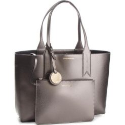Torebka EMPORIO ARMANI - Y3D081 YH15A 86539 Steel/Black. Brązowe torebki do ręki damskie Emporio Armani, ze skóry ekologicznej. Za 689.00 zł.