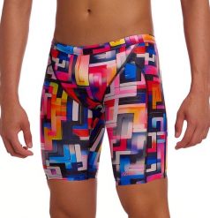 Spodenki FUNKY TRUNKS Putty Rules - jammery chłopięce. Szorty dla chłopców FUNKY TRUNKS, bez wzorów, z materiału, młodzieżowe. Za 199.00 zł.