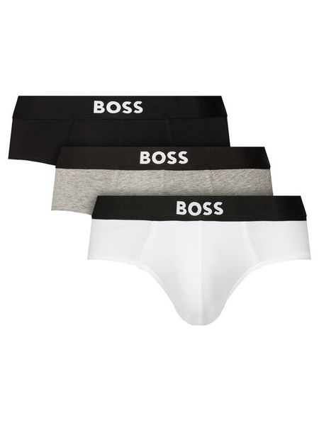 BOSS Komplet slipów Hipbr 3P Boss One 50546561 Kolorowy. Slipki męskie Boss, m, bez wzorów, z bawełny. Za 179.99 zł.