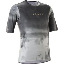 Koszulka rowerowa damska Leatt MTB Gravity 4.0. Czarne koszulki sportowe damskie LEATT, bez wzorów, rowerowe. Za 269.99 zł.