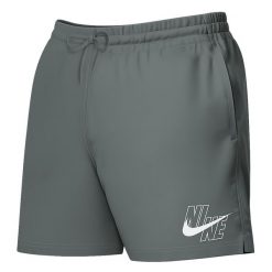 Strój Nike 5 Volley Szorty Szare. Szare krótkie spodenki sportowe męskie Nike, m, bez wzorów, z materiału, na fitness i siłownię. Za 177.62 zł.