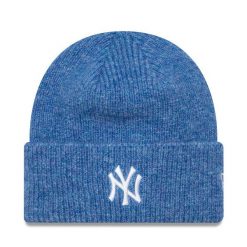 Czapka New Era. Niebieskie czapki i kapelusze damskie New Era, na zimę, bez wzorów. Za 149.99 zł.