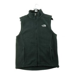 Second life - Kurtka polarowa męska Outdoor czarna - Jak nowy. Czarne kurtki sportowe męskie The North Face, m, bez wzorów, z polaru, na fitness i siłownię. Za 168.96 zł.