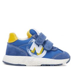 Sneakersy Naturino. Niebieskie trampki i tenisówki chłopięce Naturino, bez wzorów, bez zapięcia. Za 229.99 zł.