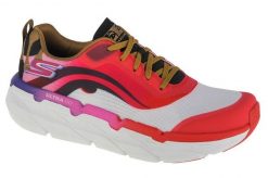 Buty do biegania damskie Skechers Max Cushioning Elite Kansai Yamamoto. Czerwone obuwie sportowe damskie Skechers, bez wzorów, z materiału, do biegania. Za 299.99 zł.