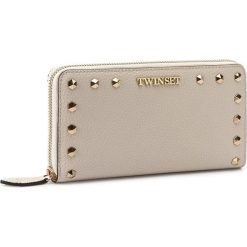 Duży Portfel Damski TWINSET - AS7T3E Almond 00815. Brązowe portfele damskie Twinset, ze skóry. W wyprzedaży za 409.00 zł.