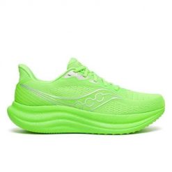 Buty do biegania męskie Saucony Triumph 23. Zielone buty sportowe męskie Saucony, bez zapięcia, do biegania. Za 1,095.00 zł.