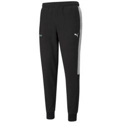 Spodnie sportowe męskie Puma Mercedes-AMG Petronas F1 T7 Sweatpants. Czarne spodnie sportowe męskie Puma, m, bez wzorów, z bawełny, na fitness i siłownię. Za 189.99 zł.