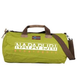 Torba podróżna Napapijri Bering. Zielone torby na ramię męskie Napapijri, bez wzorów, z materiału, eleganckie, na ramię, małe. Za 572.00 zł.