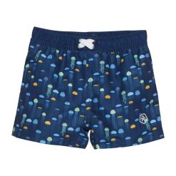 Szorty kąpielowe dziecięce Color Kids Diaper AOP. Niebieskie szorty dla chłopców Color Kids, bez wzorów, z elastanu, sportowe. Za 52.99 zł.