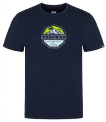 T-shirt męski Loap Altair niebieski. Niebieskie t-shirty męskie Scarpa, m, z aplikacjami, z bawełny, klasyczne, bez kołnierzyka. Za 59.04 zł.