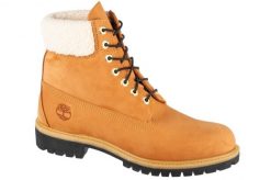 Buty zimowe męskie, Premium 6 In WP Boot. Żółte trekkingi męskie Timberland, na zimę, trekkingowe. Za 699.99 zł.