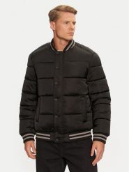 Guess Kurtka bomber M4BL31 WGJ92 Czarny Regular Fit. Czarne kurtki męskie Guess, m, z aplikacjami, z syntetyku, bez kaptura. Za 629.99 zł.