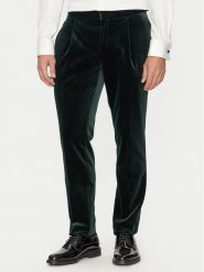 Hugo Spodnie materiałowe Getlin242E1X 50524910 Zielony Slim Fit. Zielone spodnie materiałowe męskie Hugo, m, bez wzorów, z bawełny. Za 589.99 zł.