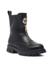 DeeZee Trapery CS5907-05 Czarny. Czarne buty zimowe dziewczęce DeeZee, bez wzorów, z tworzywa sztucznego, bez zapięcia. Za 159.99 zł.