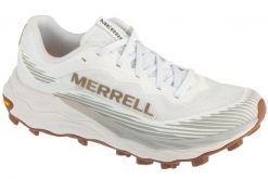 Buty do biegania damskie, Agility Peak 6. Białe obuwie sportowe damskie Merrell, bez wzorów, z materiału, do biegania. Za 746.60 zł.