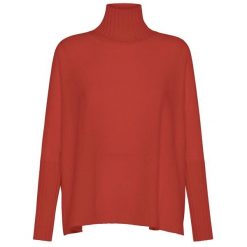 Sweter Deha Sweter Z Wysokim Kołnierzem Wooly Blend Damskie. Brązowe swetry damskie Deha, s, bez wzorów, z kaszmiru, bez kołnierzyka, bez ramiączek, długie, bez kaptura. Za 486.99 zł.