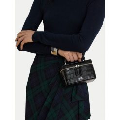Torebka LAUREN RALPH LAUREN. Czarne torebki do ręki damskie Lauren Ralph Lauren, bez wzorów, bez dodatków. Za 1,299.00 zł.